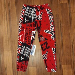 Nike Air Jordan Sweatpants Joggers AOP Women's Medium Loose Fit DD9298-687 NWT